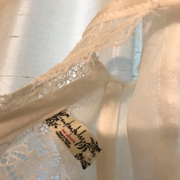 Free People Ivory Bra Sz 32D - Picture 4 of 4
